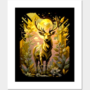 Golden Deer Posters and Art